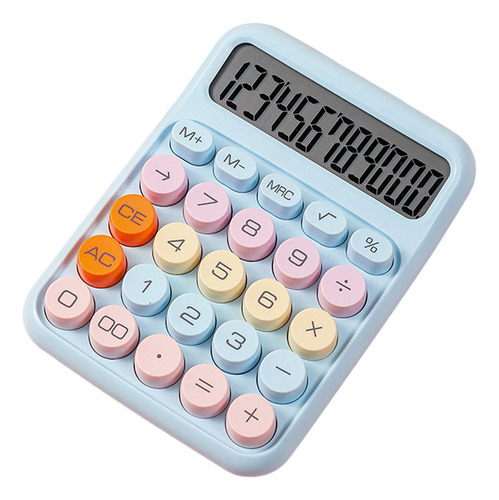 Calculadora Botón De Calculadora Lcd Grande De Colores