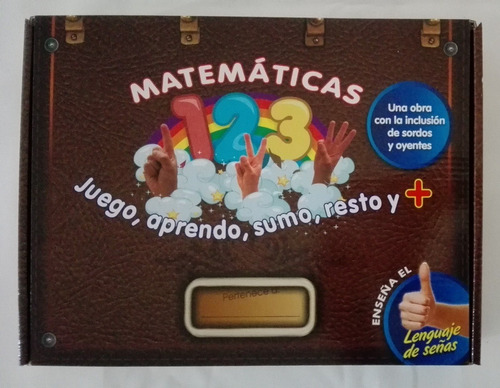 Matemáticas 123 Juego Aprendo Sumo Resto P/ Sordos Y Oyentes