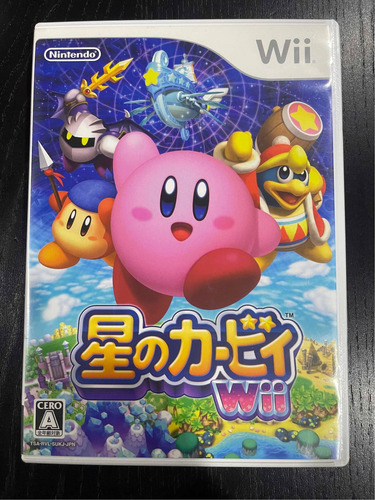 Kirby Wii Original Japonês Usado Impecável Raro!