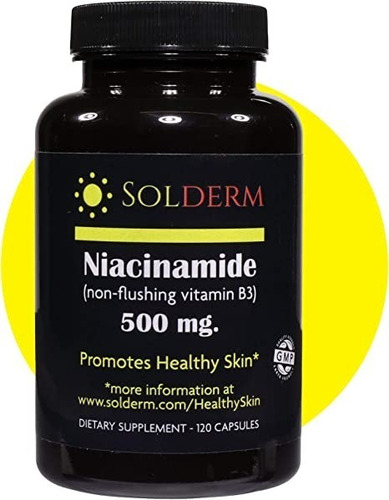 Niacinamida 120 Cap Solderm - Unidad a $2016