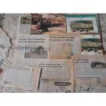Comprar Lote 240 Recortes Ferrocarriles Ferrocarril Tren Trenes