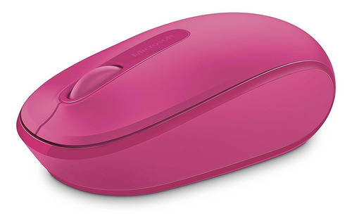 Microsoft Mouse 1850 Inalámbrico Wireless Mobile Magenta Pin