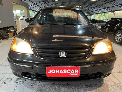 Imagem 2 de 15 de Honda Civic Sedan Ex-at 1.7 16v Basico 2003
