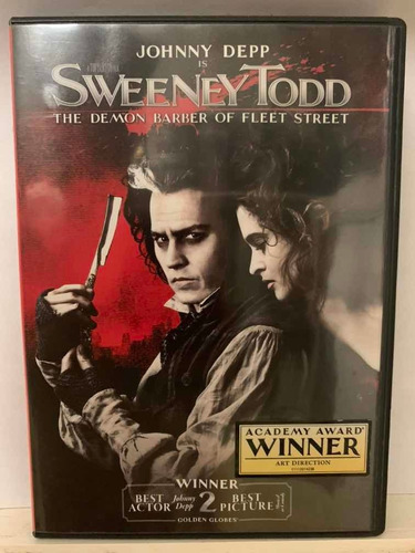 Dvd Sweeney Todd