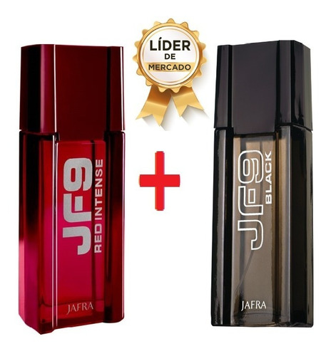 Jf9 Red Intense Jafra Hombre + Jf9 Black + Envio Gratis
