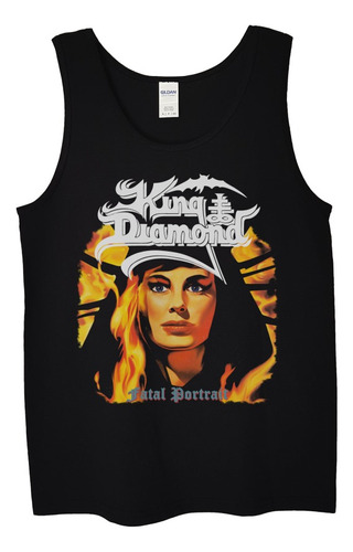 Polera Musculosa King Diamond Fatal Portra Metal Abominatron