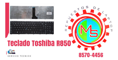 Teclado Toshiba R850 