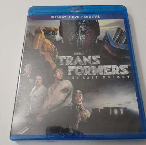 Transformers: The Last Knight Blu-ray Nuevo Sellado
