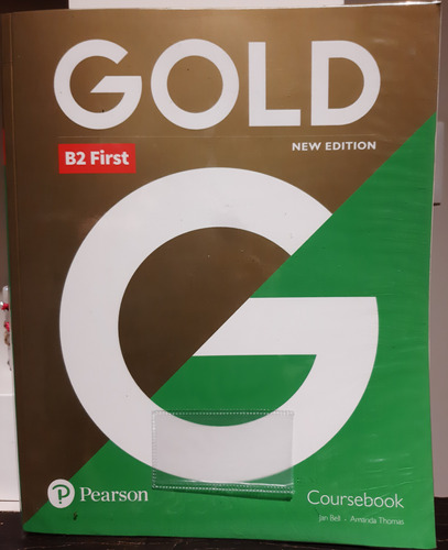 Gold B2 First Coursebook (como Nuevo)