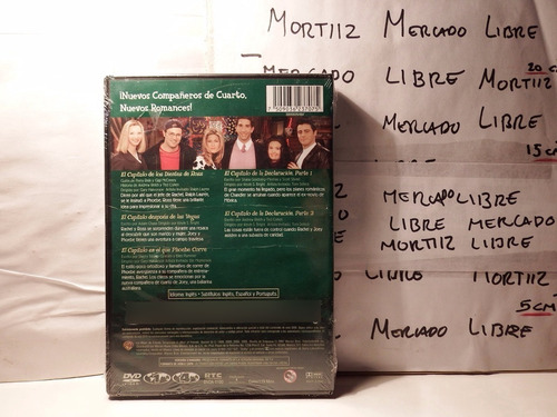 Serie Friends Temporada 6 Los 5 Mejores Capítulos (Usado)