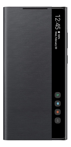 Funda Oficial S View Para Samsung Note 20 Negro