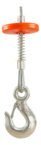 Aparejo Eléctrico Hamilton Hae1000 1000kg 12m 1700w Naranja 1
