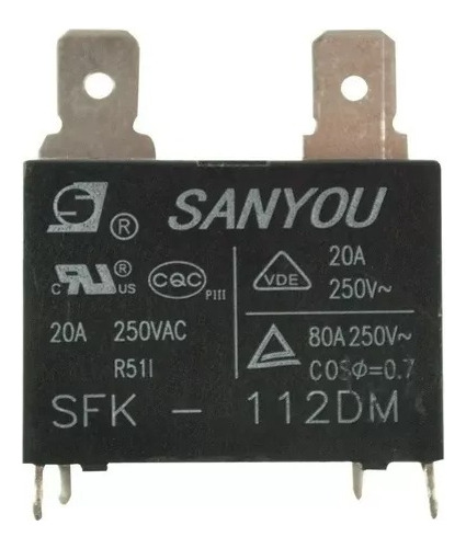 Paquete 10 Relay Poder Aire Minisplit Modelo Sanyou 