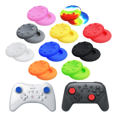 2500 Gomas Grip Silicón Palanca Para Switch Ps5 Ps4 Xbox X S