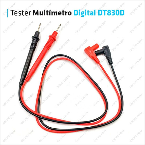 Imagen 4 de 10 de Tester Multimetro Digital Tension Corriente Resistencia