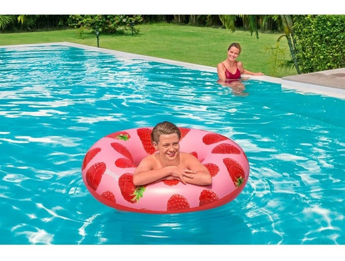 Salvavidas Inflable Perfumado Frutas 119 Cm Bestway Pileta