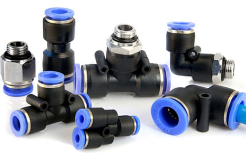 5un Conexão Pneumática Engate Rápido União Em Y 6mm