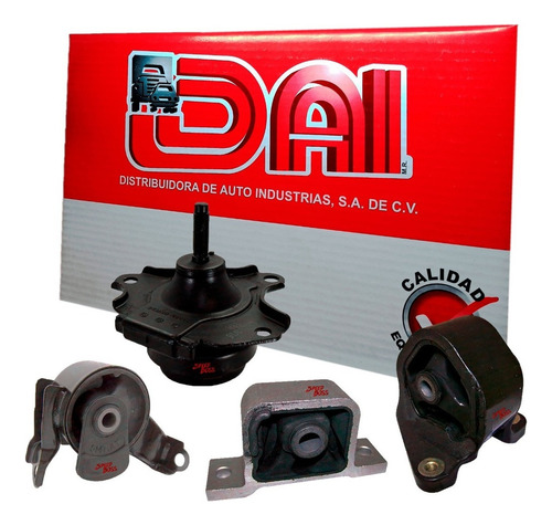 Kit 4 Soportes Motor Y Transm Honda Cr-v 2002-2006 + Regalo