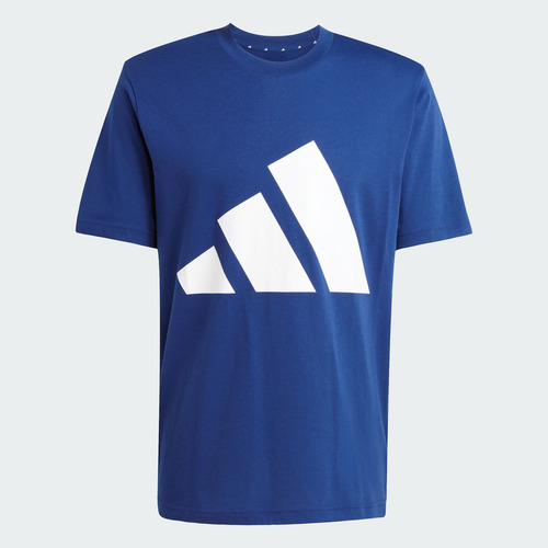 Playera adidas Casual Essentials Hombre Azul Je8940