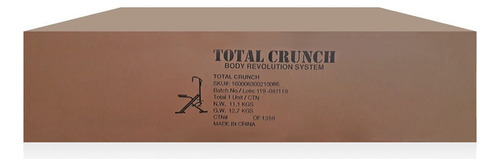 Sistema De Ejercicios Total Crunch + Firt Belt - Outlet