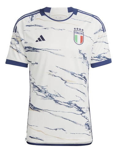 Camiseta Visitante Italia 23 Hs9896 adidas
