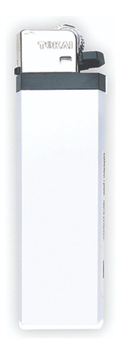 Encendedor Tokai Cuadrado 8x2cm Sin Personalizar 150pzas Blanco
