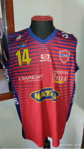 Camiseta De Basquetbol Marne Sportys Ascenso Talle Xl 