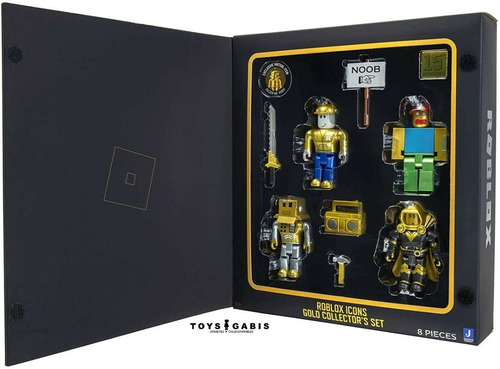 Roblox Icons Gold Collector Set Oro Con Figuras Exclusivas