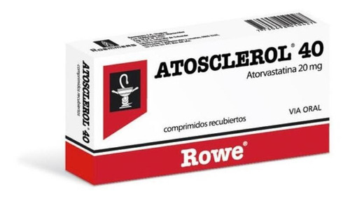 Atosclerol 40mg   10 Comprimidos