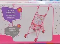 Comprar Coche Cochecito Baston Muñeca Paseo Niñas Juguete Plegable 