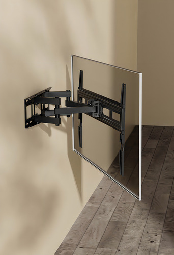 Soporte Pantalla 37-80 Doble Brazo Articulado Manhattan Color Negro