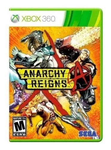 Jogo Anarchy Reigns - Xbox 360 - Original (Usado)