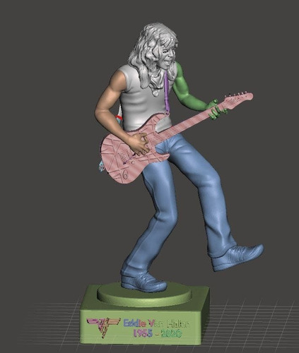 Archivo Stl Impresión 3d - Van Halen