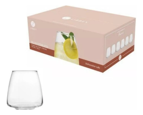 Set 6 Copas Bulb Stemless 473ml