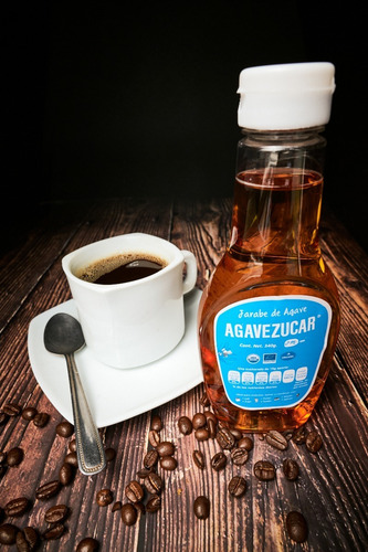 Imagen 2 de 4 de Agavezucar Jarabe De Agave Líquido Botella 340g