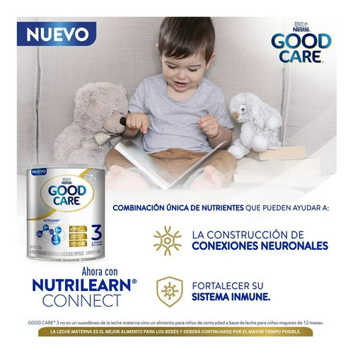 Leche En Polvo Etapa 3 Good Care Supreme Lata De 1.5 Kg