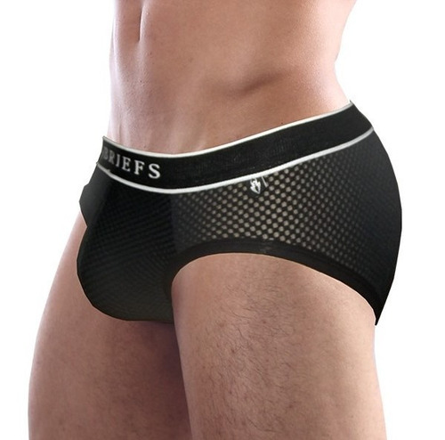 Cueca Com Enchimento Frontal- Bojo - Briefs (frete Grátis)