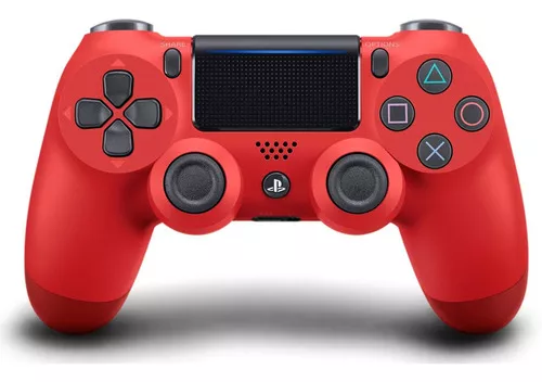 Joystick inalámbrico Sony Dualshock 4 rojo