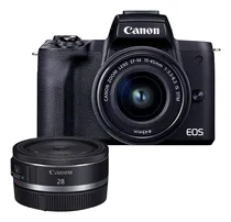 Comprar Cámara Canon Eos M50 Mark Ii + Lente Canon Rf 28mm F2.8 Stm