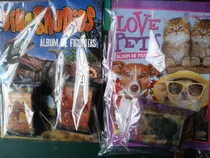 Comprar Pack 2 Albumes ÷50 Sobres:dinosaurios\u002Flove Pets(amo Mascotas