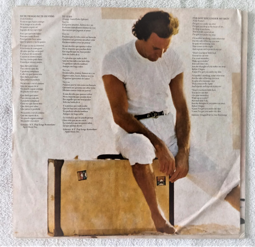Julio Iglesias Lp Libra (Usado)