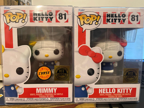 Funko Pop Hello Kitty Set Regular Y Chase (ht)