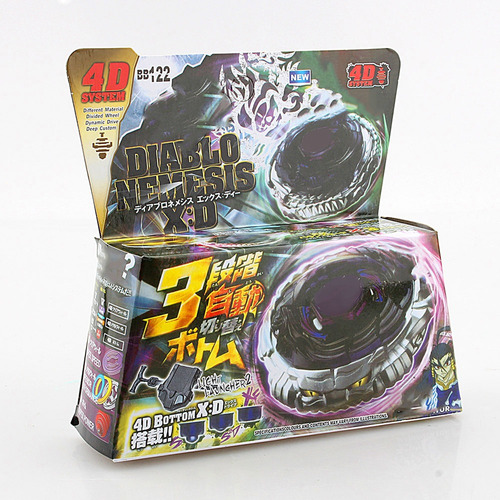 Sistema 4d Bb-122 Beyblade Diablo Nemesis X:d Metal Fusion