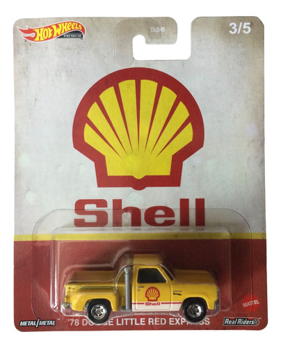 Hot Wheels Premium 3/5 Shell 1978 Dodge Little Red Express