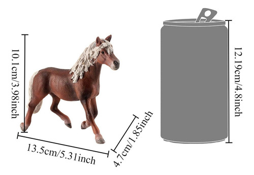 Haflinger Modelo Estatua De Caballos De Muebles De Muebles