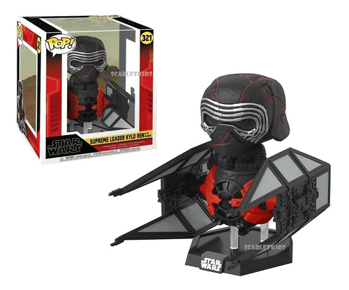 Funko Pop Star Wars Kylo Ren Whisper 321 Episodio Ix Scarlet