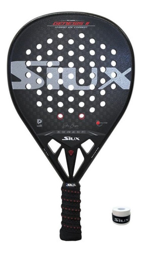 Paleta Padel Paddle Siux Genesis Ii Pro Lucho Capra Carbono