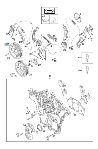Polea Cigüeñal Cadillac Cts 3.6l V6 2010