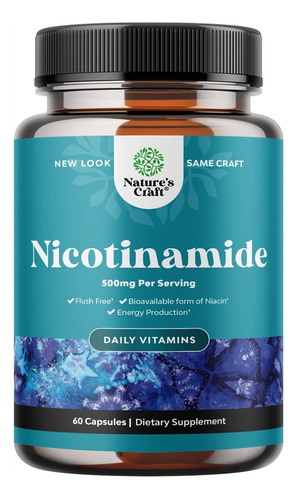 Suplemento Vitamina B3 Nicotinamid - Unidad a $1998