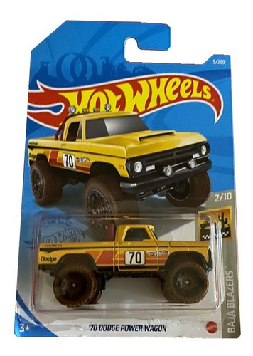 70 Dodge Power Wagon Hot Wheels 2/10 (3)